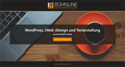 Desktop Screenshot of bohnline.net